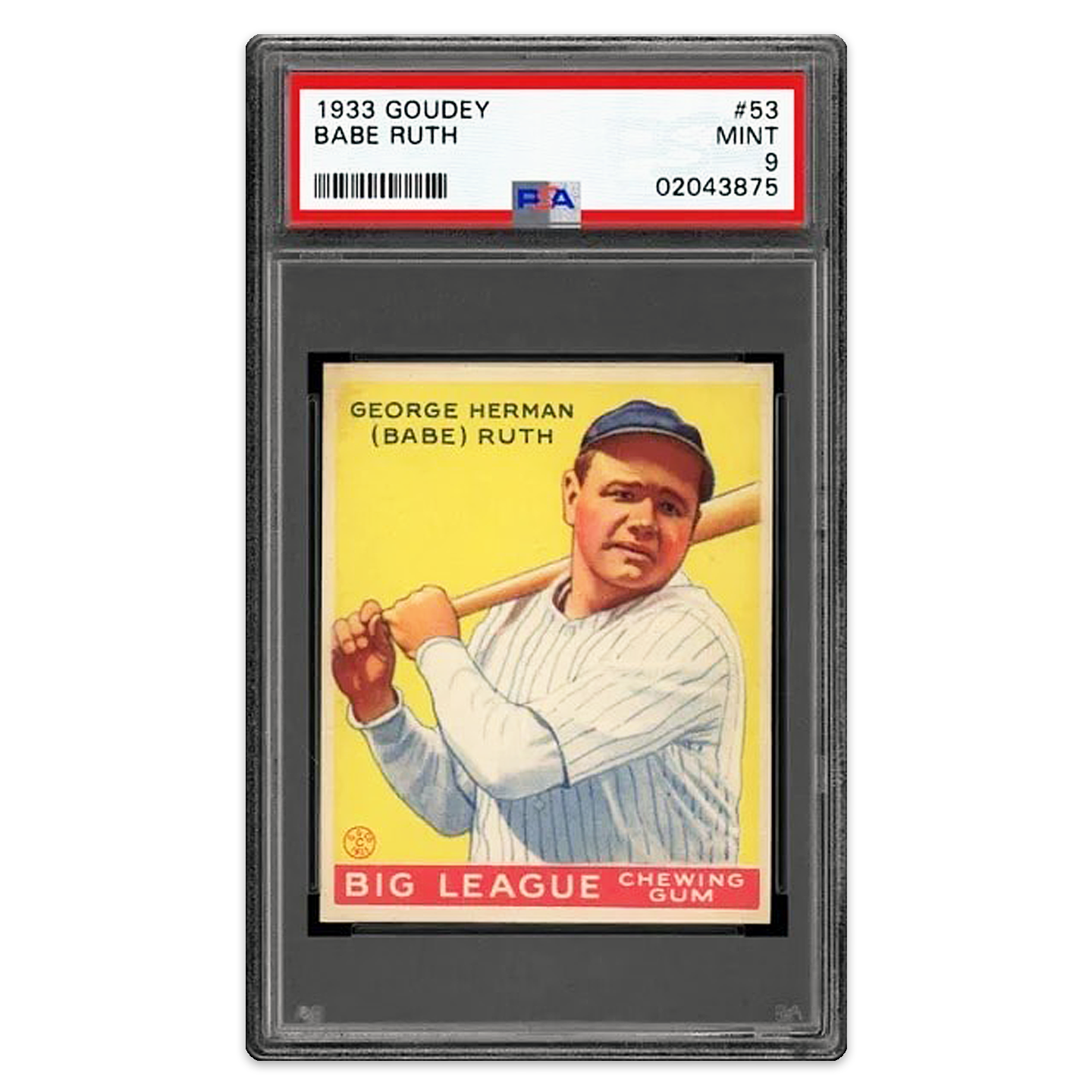https://gradexmedia.com/wp-content/uploads/2025/09/1933-Goudey-53-Ruth-PSA9-png.png